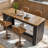 67" Rectangle Bar Table