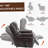Power Lift Recliner Chair Heat Massage Dual Motor, Heavy Duty Motion Mechanism With USB Ports-171651245