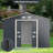 9.1 ft. W x 6.3 ft. D Metal Storage Shed