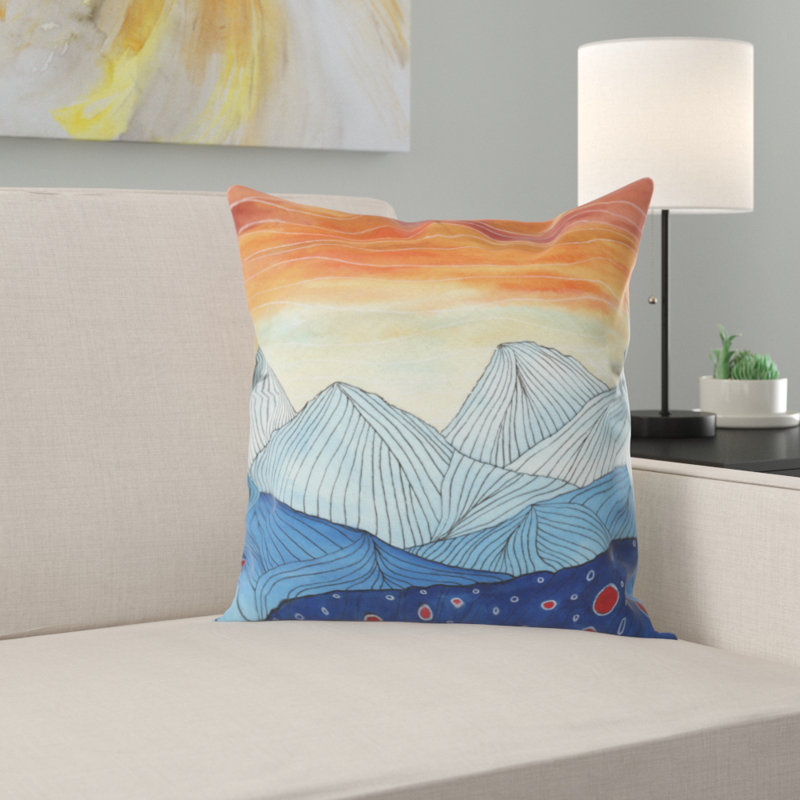 Coussin décoratif intérieur / extérieur Viviana Gonzalez, 18 po x 18 po