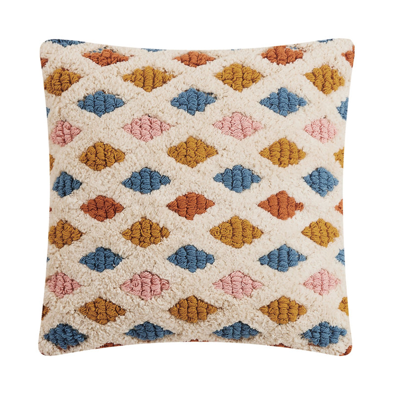 Coussin décoratif texturé Lana