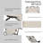 Outsunny Folding Chaise Lounge Chair For Outside, 2-In-1 Tanning Chair With Pillow & Pocket, Adjustable Pool Chair For Beach, Patio, Lawn, Deck-1270306244
