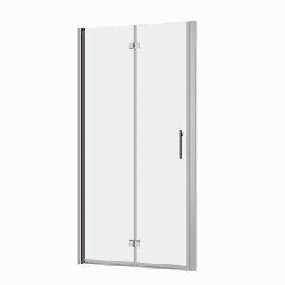 34"x72"Universal Pivot Shower Door