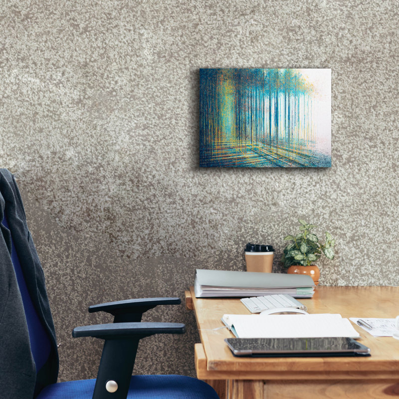 " Forest Edge At Twilight " by Marc Todd, 12" H x 16" W x 0.75" D