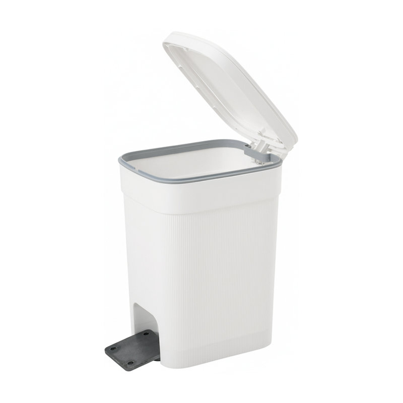 PP Step On Waste Bin, 20L, 41.6cm H x 27.7cm W x 23cm D