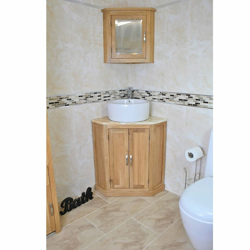 Delossantos 550mm Single Bathroom Vanity with Vessel Ceramic Basin