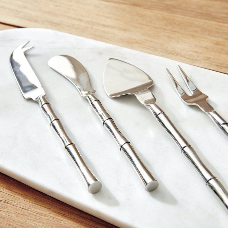 Barrona Stainless Steel Bar Tool Set, Silver