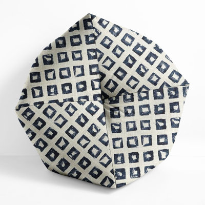 Sunbrella Outdoor 12'' Floor Pouf