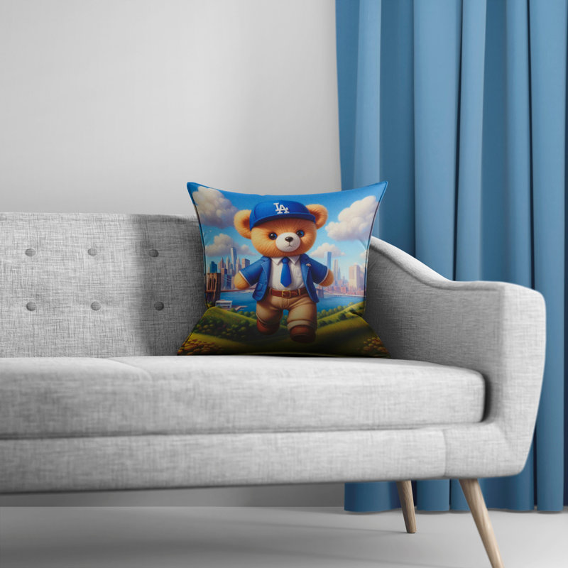Abstract Throw Pillow