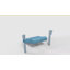 Chaise Adirondack pliante en polyéthylène haute densité Wolak-127127164