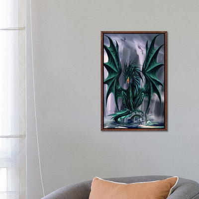 Jade 1 Piece Wall Art on Canvas
