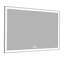 Aluminium Frame Horizontal Rectangle Mirror