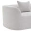 Canapé modulaire incurvé 116 po 2 pièces en chenille de 116 po avec 4 coussins-2097603113-2097603114