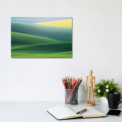 Lines by Ales Komovec - Wrapped Canvas Print