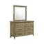 Commode 6 tiroirs avec miroir Monzell