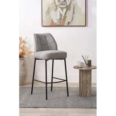 Enya Yes Chenille Bar Stool