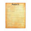 Psaume 91 - art textuel sur toile tendue