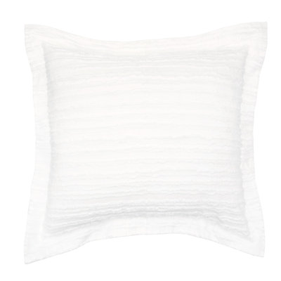 Eyelashes Cotton Euro Sham