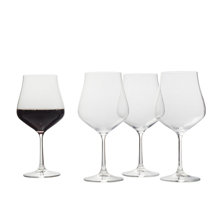 Joyjolt Layla White Wine Glasses - Set Of 8 Italian Wine Glasses