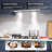 30" 900 CFM Stainless Steel Insert Range Hood, Convertible Ducted/Ductless, Touch & Gesture Control, LED