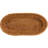 Martha Stewart Rattan Woven 12.5In X 6In Oval Bread Basket In Brown