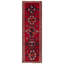 Tapis de couloir unique en laine 3 pi 10 po x 12 pi 3 po Ausha