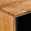 Solid Wood Rectangle Accent Cabinet