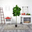 Arbre de figues artificiel en pots 68,5"