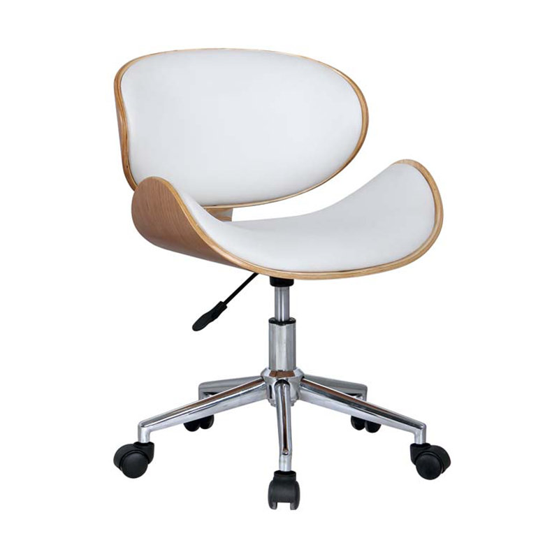 Orren Ellis Francina Foam Padding Task Chair, White
