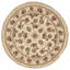 High-Quality Hand-Knotted Ivory Area Rug