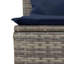 Ensemble repas de patio 3 pièces avec coussins en rotin de polyester-1877369302