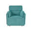 Fauteuil d'appoint rembourré avec repose-pieds avec rangement-1385108748