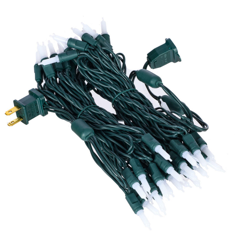 300'' String Lights, Frosted Warm White