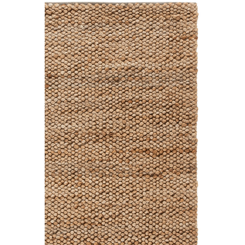 Tapis en jute / coton Kierstan, Rectangle 5 pi x 8 pi
