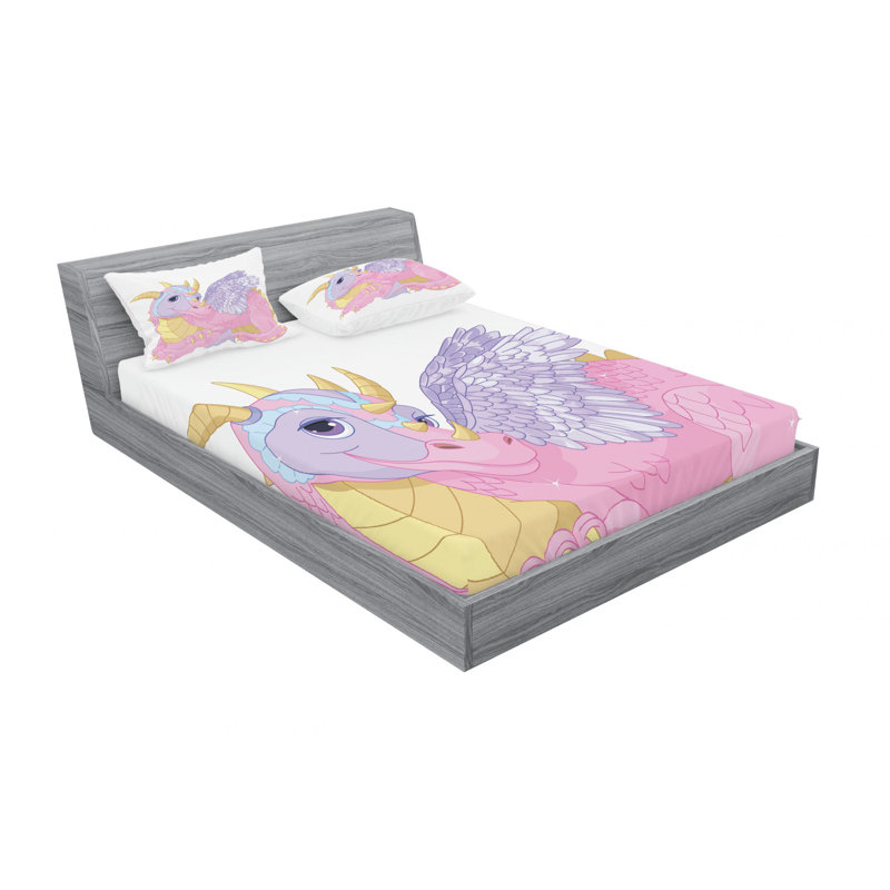 Microfiber Sheet Set, Full/Double Sheet Set with Fitted Sheet