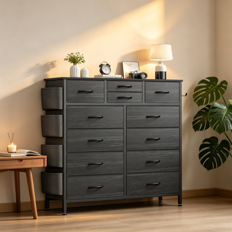 Chest of Drawers, Black