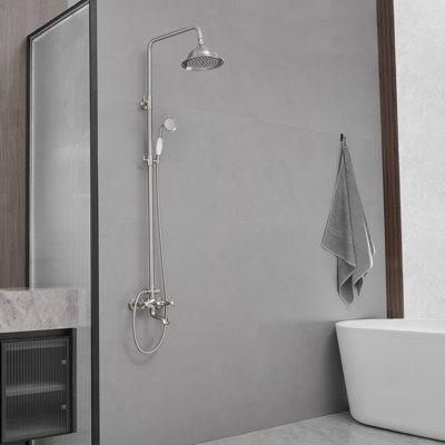 Complete Shower System with Rough in-Valve