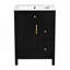 Meuble-lavabo de rangement avec lavabo en céramique-698099060