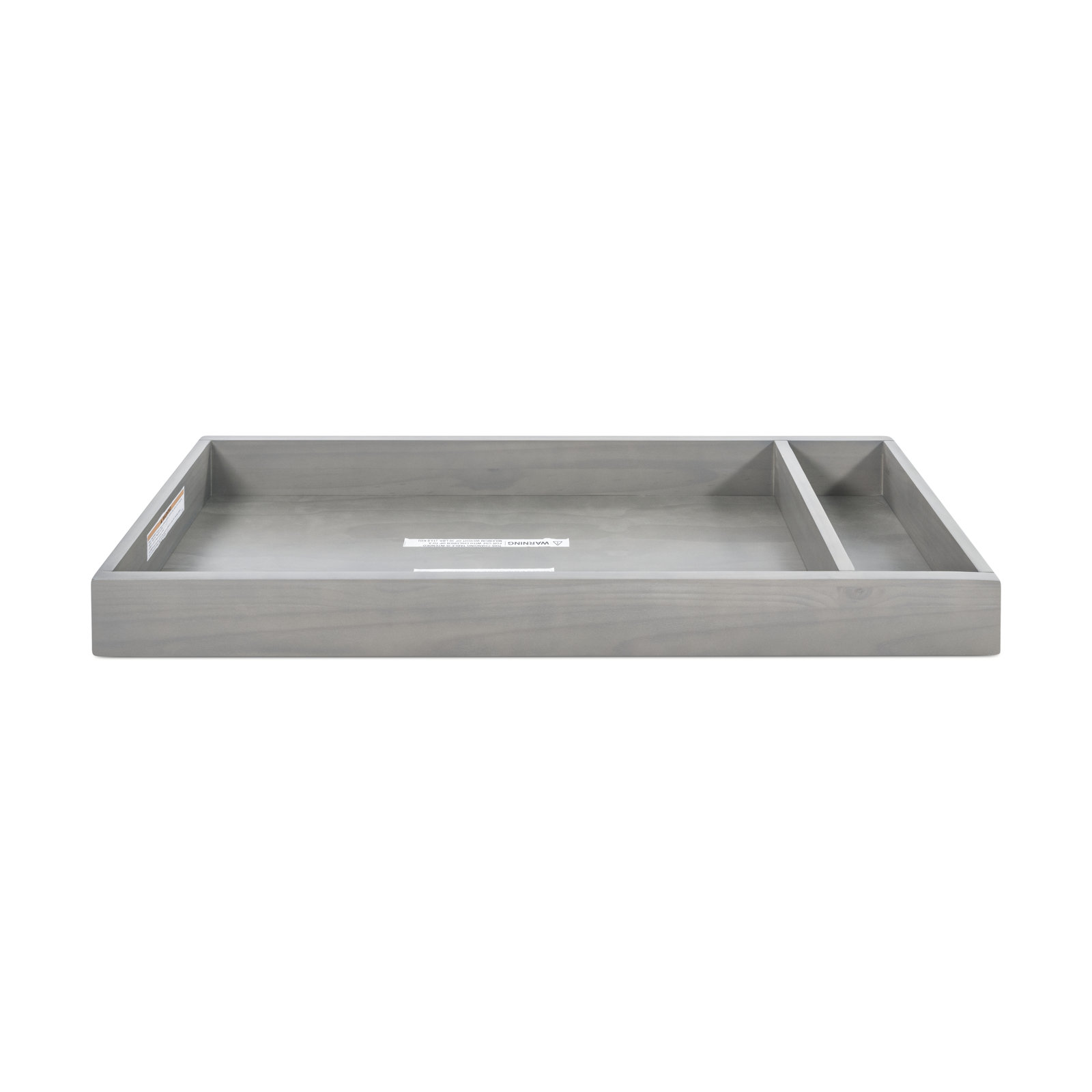 Universal Changing Table Topper, Lunar Gray