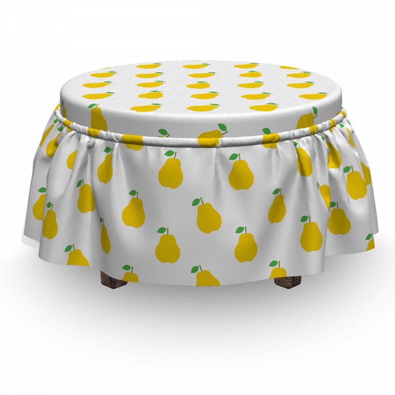 Housse pour repose-pieds en forme de poire pour fruits