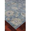 Heirloom Floral Hand-Knotted Wool Light Blue/Gold Area Rug-40095794