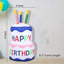 Décoration de fête gonflable, gâteau d'anniversaire, 4 pi
