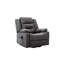 Fauteuil inclinable médical Power Lift, brun-1025187714