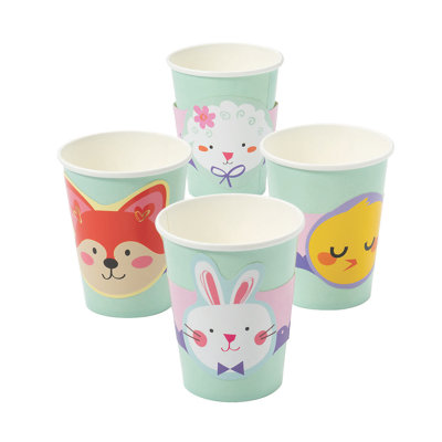 Ivalee Disposable Paper Easter Cups