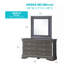 Commode Verona G6702-D, noir métallique-968785722