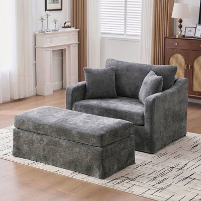 Chaise d'appoint moderne rembourrée de style performance pour les bureaux et les salons