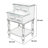 Baretta Solid Wood Top 2 - Drawer End Table with Storage