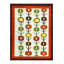 Tapis décoratif délavé à motifs floraux colorés délavés-119153029