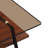 Diascia Glass Top End Table