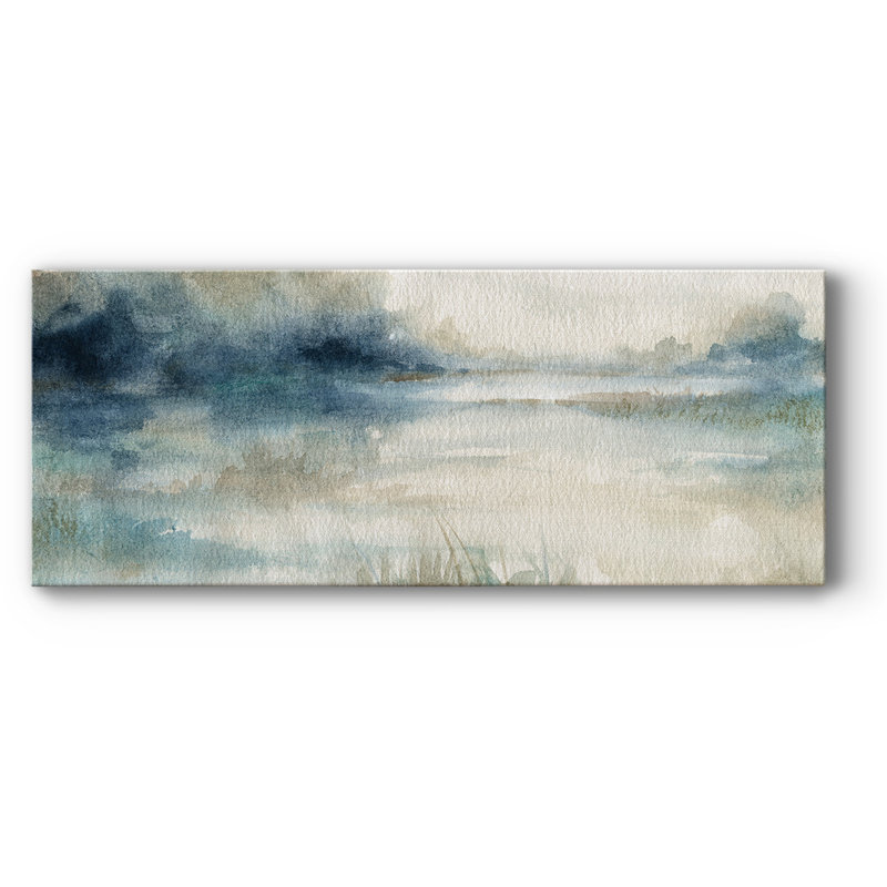 " Still Evening Waters II ", 12" H x 30" W x 1.5" D